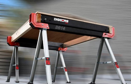 DIGGERS DIG821 Zaagbok 500 kg met vaste poten van Diggers