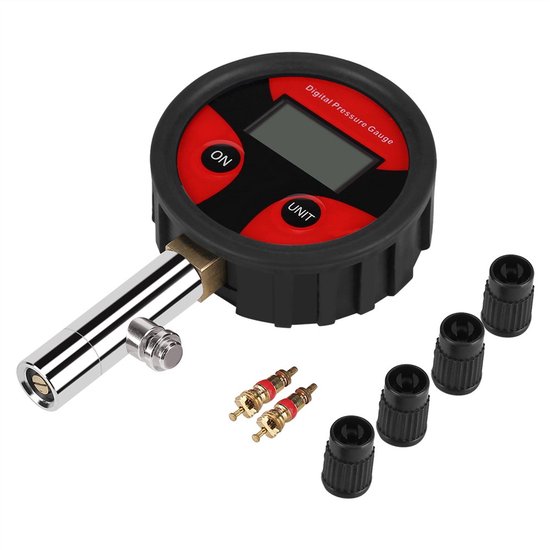 Digital Tire Pressure Gauge 0~200PSI Air Pressure Tire Pressure Gauge with LCD Display Best for Car Truck Motorcycle Easy Check and Read