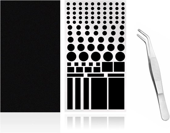 Dimbare Folie voor LED-verduistering, Dimsticker voor Lichtdimmers - 50%~60% - 2 Vellen van Merkloos	