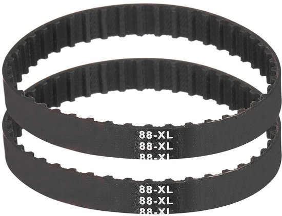 Distributieriem 88XL 0,37 inch - rubber - 44 tanden - betere krachtoverbrenging - ServiceTopper