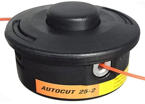 Dit is een maaikop geschikt voor Stihl Autocut 25-2 grasmaaiers. De maaikop is geschikt voor modellen zoals FS55, FS55R, FS56, FS56RC, FS70, FS70R, FS80, FS85, FS90, FS90R, FS91R, FS94R, FS100RX, FS110, FS111RX, FS120 en FS130. van Merkloos	
