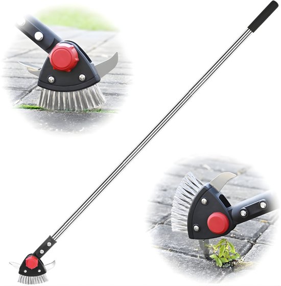 DnA® Onkruidborstel - Onkruidverwijderaars - Onkruidborstel Electrisch - Onkruidverwijderaar Elektrisch - Zwart - 149cm x 16cm x 6cm van Merkloos	