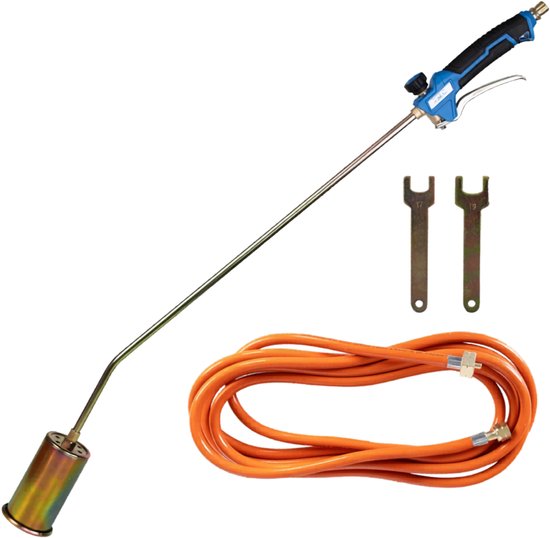 DnA® Onkruidbrander - Onkruidverwijderaars - Onkruidbrander Gas - Zilver - 90cm x 6cm x 6cm van Merkloos	