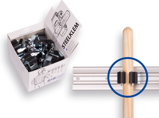 Doos PRAX steelklem 25 mm per 20 stuks van PRAX