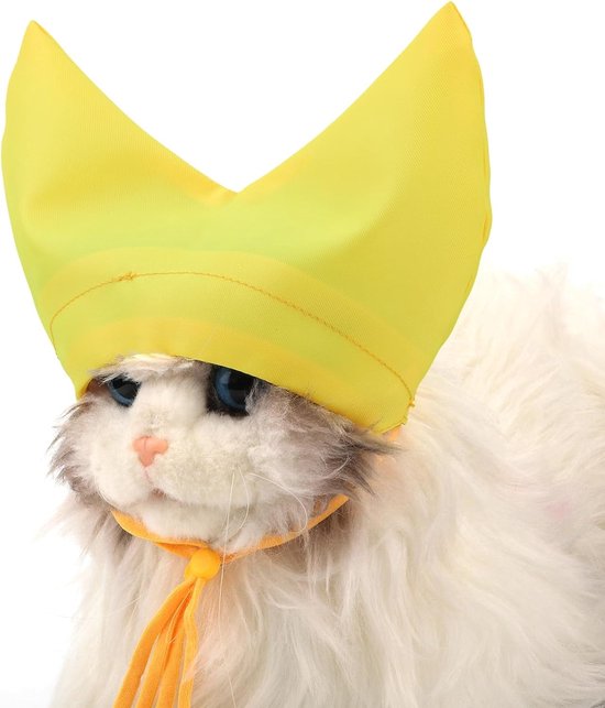 Douchemuts voor Huisdieren, Waterdicht Kat Hond Badmuts Herbruikbaar Oorbeschermers met Verstelbare Bandjes Verzorgingsaccessoires voor Huis Kitten Puppy Kleine Huisdieren Sphynx van Merkloos	