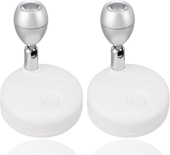 Draadloze Accu Verlichte Spot met Afstandsbediening - 13 Kleuren - Voor Display Schilderijen - Rotatable van B-right