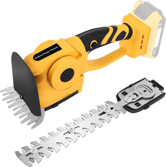 Draadloze Accuheggenschaar en Handgrastrimmer - 20V 2-in-1 Tuingereedschap voor Efficiënt Snoeien