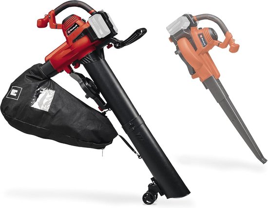 Draadloze bladblazer en stofzuiger 36V - Luchtblazer met turboschakelaar en zuigfunctie voor tuin en terras