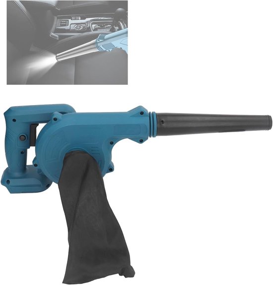 Draadloze Bladblazer met Hoog Vermogen voor Multifunctioneel Gebruik van Merkloos	