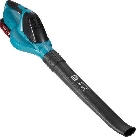 Draadloze Bladblazer - Sneeuwblazer - Stofblazer - Luchtblazer - 18V - 5500W - Elektrisch - 2 Accu's - Accu lader- Efficiënt schoonmaken - 5 Standen - 180 km/h - Antisliphandvat - Verlengstuk voor precisie - Zorgt voor veiligheid van Merkloos	