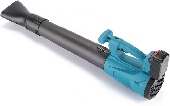 Draadloze Bladblazer - Tuinstofzuiger - Tuin Schoonmaken - Borstelloze Motor - 21V - Blauw