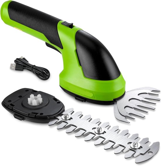 Draadloze Grastrimmer - Elektrische Snoeier - Tuinonderhoud Gemak - 7.2 Volt Vermogen - Handzaam Formaat - Eén Kleur