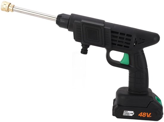 Draadloze Hogedrukreiniger, Draagbare Hogedrukreiniger, Draagbare Hogedrukreiniger voor Het Reinigen van Autovloeren, Bootfietsen, Motorfietsen, Krachtige Reinigers, 90bar, 400W (EU-stekker) van Autolave