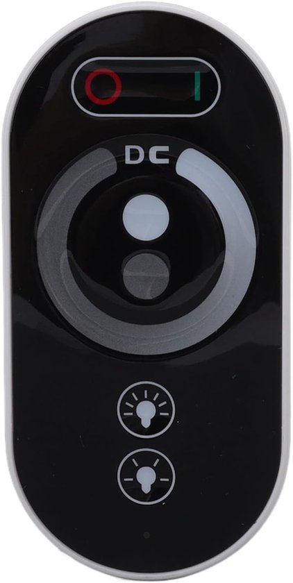 Draadloze RF LED-afstandsbediening - Touch Dimmer - 100ft Regelbereik - Energiebesparing - ABS-materiaal - voor LED-striplicht en verlichting van Merkloos	