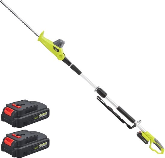 Draadloze Telescoop Heggenschaar met Accu - Multifunctionele Tuin Trimmachine van Merkloos	