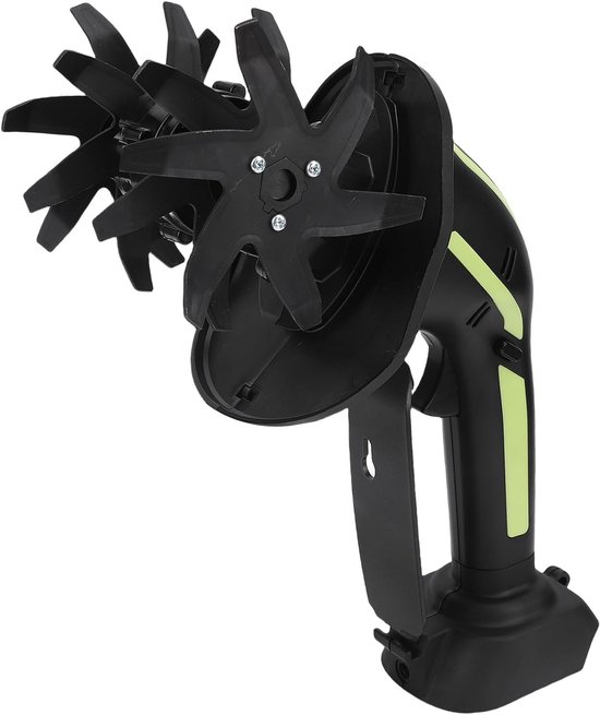 Draadloze Tuinfrees - Elektrische Cultivator - Bodem Bewerken - 4 Rijen 6 Tanden - 4 Inch Werkbreedte van Merkloos	