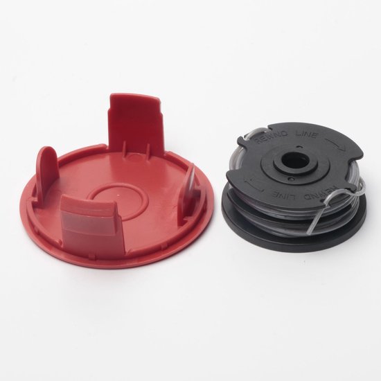 Draadspoelen Geschikt voor Bosch Trimmer - F016800351 - ART 24, 27, 30 en 30-36 LI - 6 m - Ø 1.60 mm - 1 Stuks - Reserve Spoel-Gratis deksel