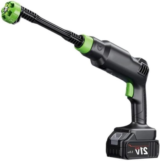 Draagbare Hogedrukreiniger - Accu Reiniger - Auto en Tuin Reinigen - Draadloos en Lichtgewicht - 800 Gram