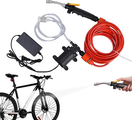 Draagbare Hogedrukreiniger - Elektrische Reiniger - Auto en Buiten Reinigen - Krachtige Koperen Motor