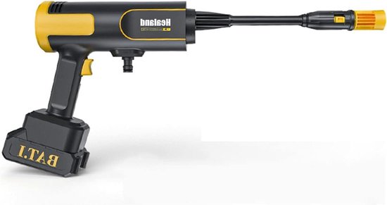 Draagbare Hogedrukspuit - Waterpistool Auto Reiniger - Auto Wassen - Draadloos Lithium Batterij - 7500 mAh - Zwart
