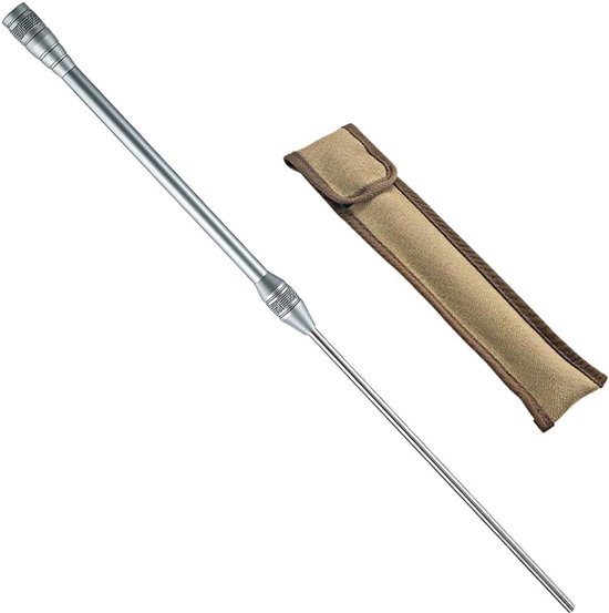 Draagbare roestvrijstalen compacte brandblazende stok - split-type brandstarter voor kamperen - wandelen - jagen - backpacken - noodgevallen van REDCAMP