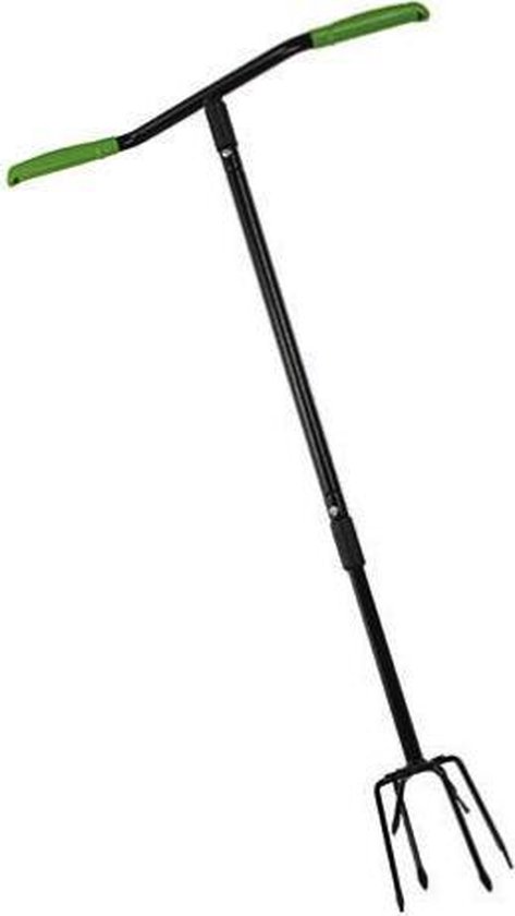 Draai handkrabber met lang handvat - Tuinfrees - onkruidsteker - onkruid verwijderen van Verdemax