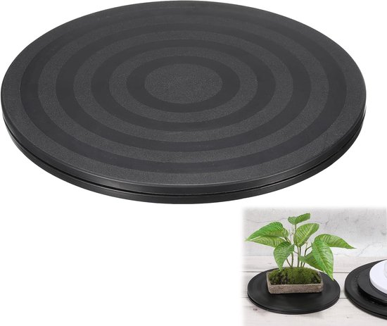 Draaiplateau, 360-graden Platform, voor Monitor, TV, Speaker, Planten, Keuken van Merkloos	
