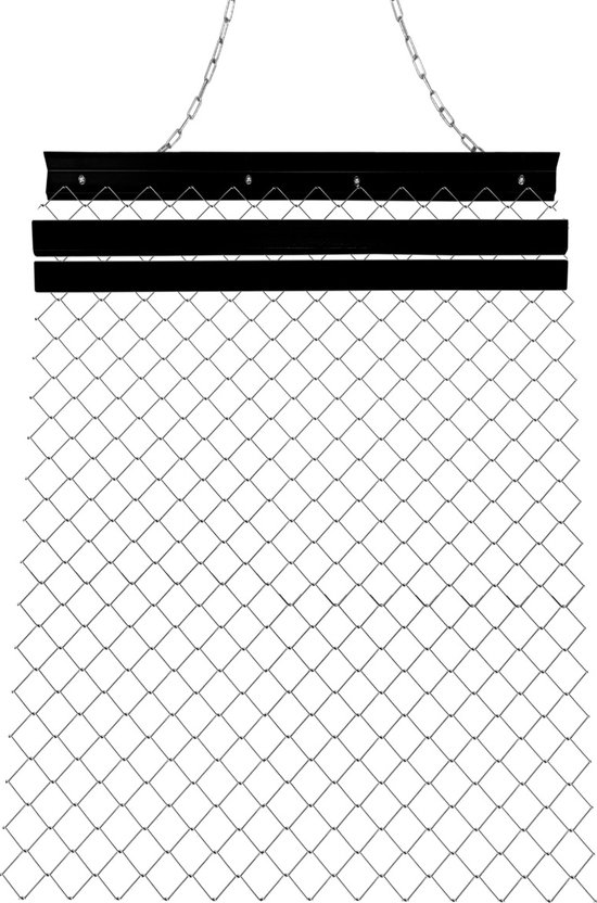 Drag Harrow / Eg met Sleepketting | 1.2m B x 1.5m L, 2.4m Kettingeg, Snelsluitingen, ATV/UTV, Tractor, Q235 Staal 3mm Dik Verstelbaar Voorblad Tuin Grind Landbouw Akkerbouw Veldlandschap van T-Mech