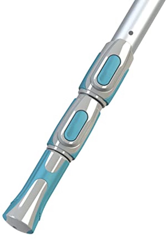 Driedelige Telescoopstang voor Zwembad - Uitschuifbaar tot 4,5 m - Aluminium van Merkloos	