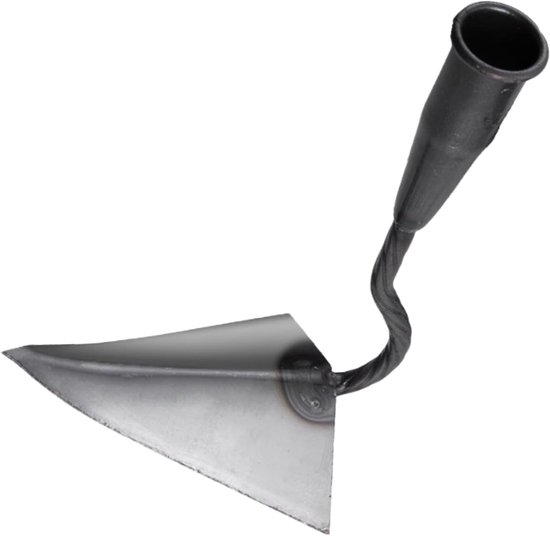 Driehoekige Schoffel - Bodemverbeteraar Tuingereedschap - Onkruid Verwijderen Gazon - Ergonomisch Ontwerp - 19x31x12 cm van Merkloos	