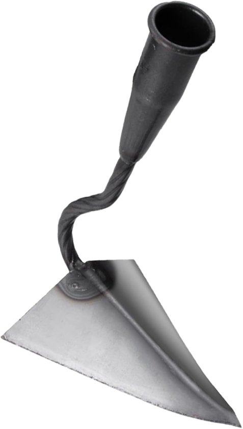 Driehoekige Schoffel - Onkruidsteker Tuin - Tuinonderhoud Gazon - Ergonomisch Ontwerp - 19 x 31 x 12 cm van Merkloos	