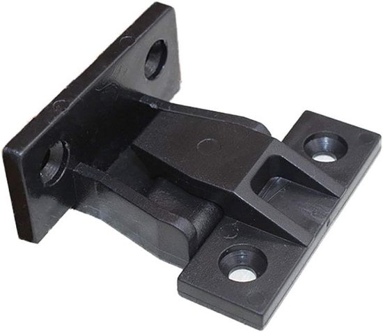 Drop On Hook On Push in Plinth Fasteners - Fittings Press Fit Panel Clips - Zwart voor Meubel Connector van Merkloos	
