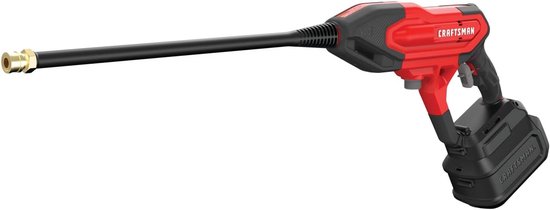 Drukreiniger - Hogedrukreiniger - Buiten Reinigen - 5x Tuinslang Druk - 3.92 kg - Rood van Merkloos	