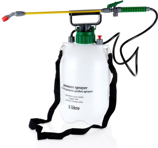 Drukspuit Druk Handmatige 5 l - Druksproeier - Plantensproeier - Plantenspuit - Waterverstuiver