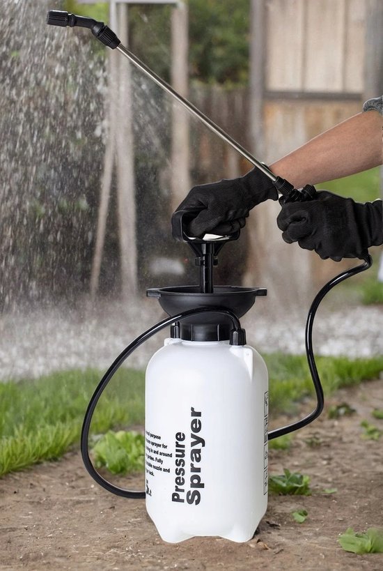 Drukspuit - onkruidspuit - gifspuit - 5 liter van Merkloos	
