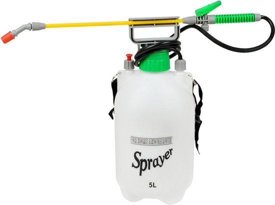 Drukspuit Plantensproeier - Onkruidspuit / Onkruidsproeier - Handsproeier Plantenspuit - Tuin Onkruid Spuit Sproeier - 5 Liter van Merkloos	