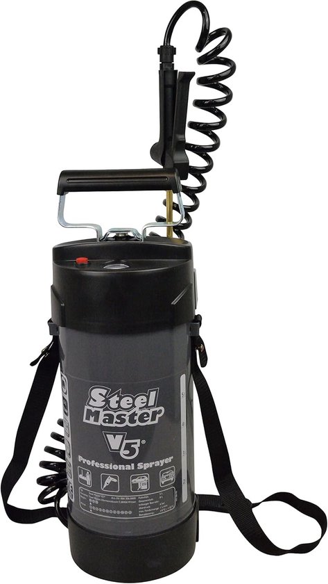 Drukspuit RVS 5 Liter Professioneel voor Zware Chemicaliën