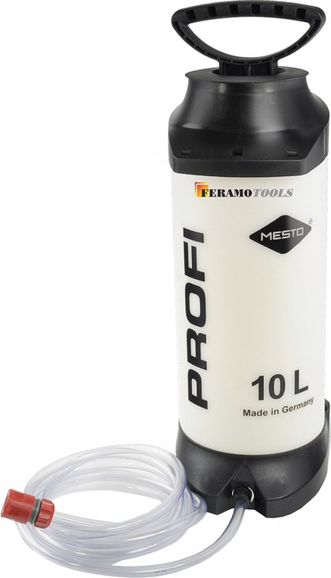 Drukvat - 10 liter - Kunststof - max. 3Bar - Gardena aansluiting - FeramoTools