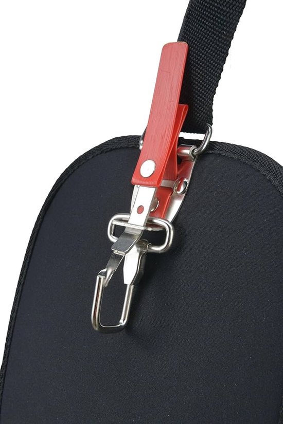 Dubbele schouderriem voor bosmaaier - comfort en ondersteuning - Blauw van Merkloos	