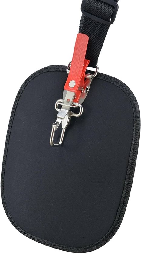 Dubbele schouderriem - zwart - geschikt voor bosmaaiers en trimmers van Merkloos	