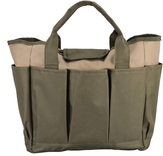 Durable Garden Tote Storage Bag for Gardening Tools Organization - Gardening Tool Set Organizer van Esschert Design