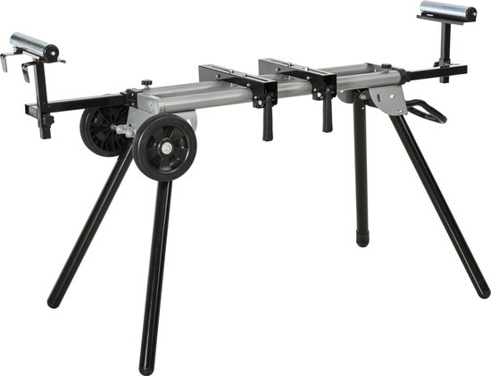 DURHAND Werktafel voor verstekzagen staalverstekzaag 123,5 · 245 cm B40-025 van DURHAND