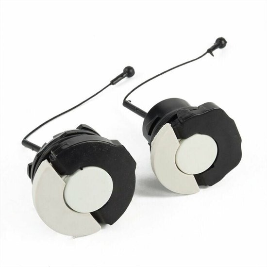 Dussdote Tankdop - Geschikt voor Stihl MS171 MS181 MS200 MS210 MS200T MS211 MS192 MS192T MS230 MS240 MS250 MS260 MS340 MS360 Kettingzaag - 1 Groot + 1 Klein - 2 Stuks van Merkloos	