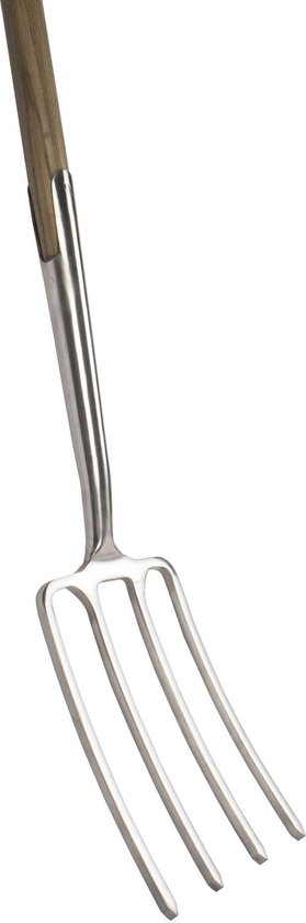 Dutch Garden - Spitvork - Hoogwaardig RVS - FSC Hout van Dutch Garden