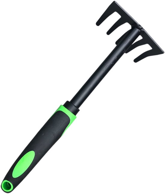 Dutchlander Hand tuinharkje 5 tands 28 cm lang van Merkloos	