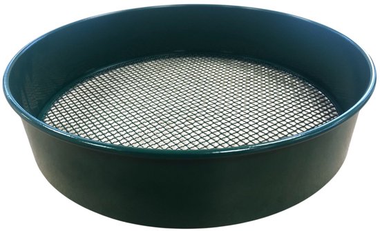 Dutchlander - Metalen tuinzeef - 38 cm x 8,5 cm - 2 roosters 4-6mm van Merkloos	