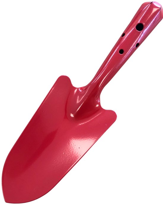 Dutchlander tuinschepje metaal lichtgewicht 27 cm rood van Dutchlander