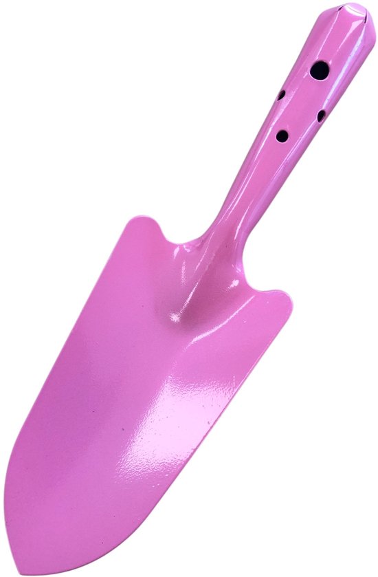 Dutchlander tuinschepje metaal lichtgewicht 27 cm roze van Dutchlander