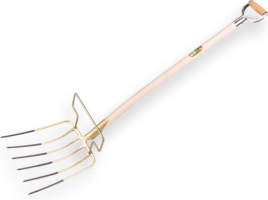 Duurzame 6-tands bladvork met extra opvangbeugel van Talen Tools