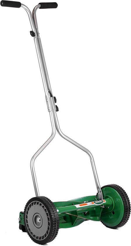 Duwgrasmaaier - Handmaaier - Gazon Onderhoud - 5-Bladig Systeem - 36 cm Maaibreedte - Groen
